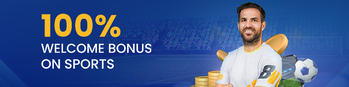 100% Welcome Bonus on Sport