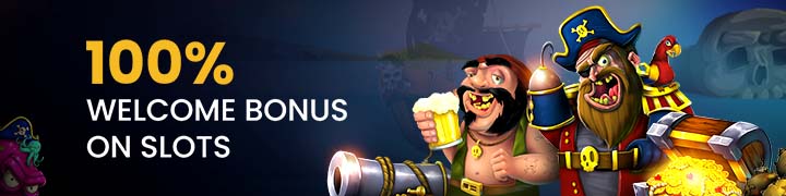100% Welcome Bonus on Slots
